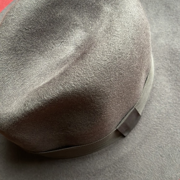 Gray East River Craft Wool Fedora Hat - Picture 5 of 9